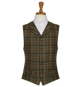 Waistcoats Angus Rust Green