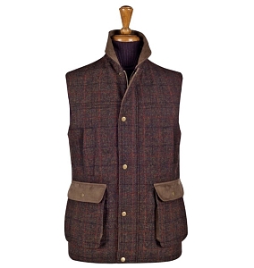 Gilets & Body Warmers Charles Rust Red