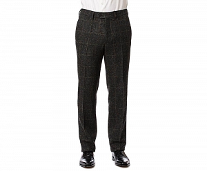 Trousers Edward Charcoal Green