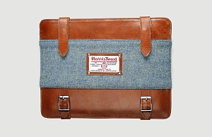 iPad Cases Windsor Plain Hoar Gray Bourbon Leather